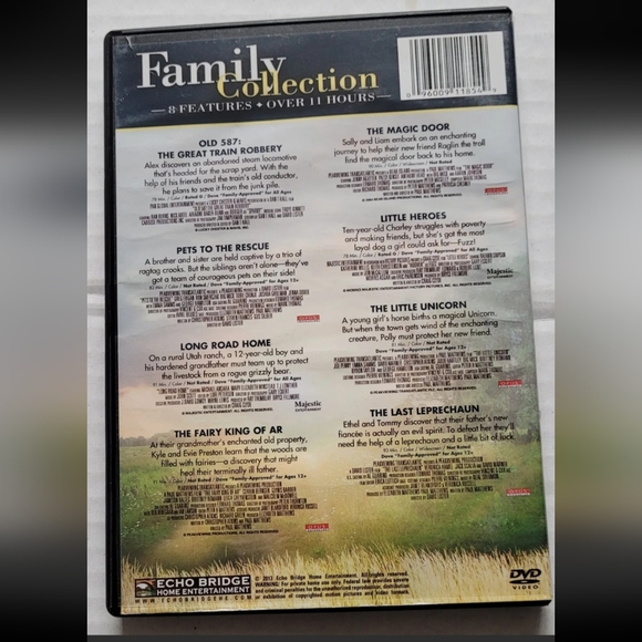 Family Collection: 8 Movies, Vol. 2 (DVD, 2013, 2-Disc Set) - Picture 2 of 8